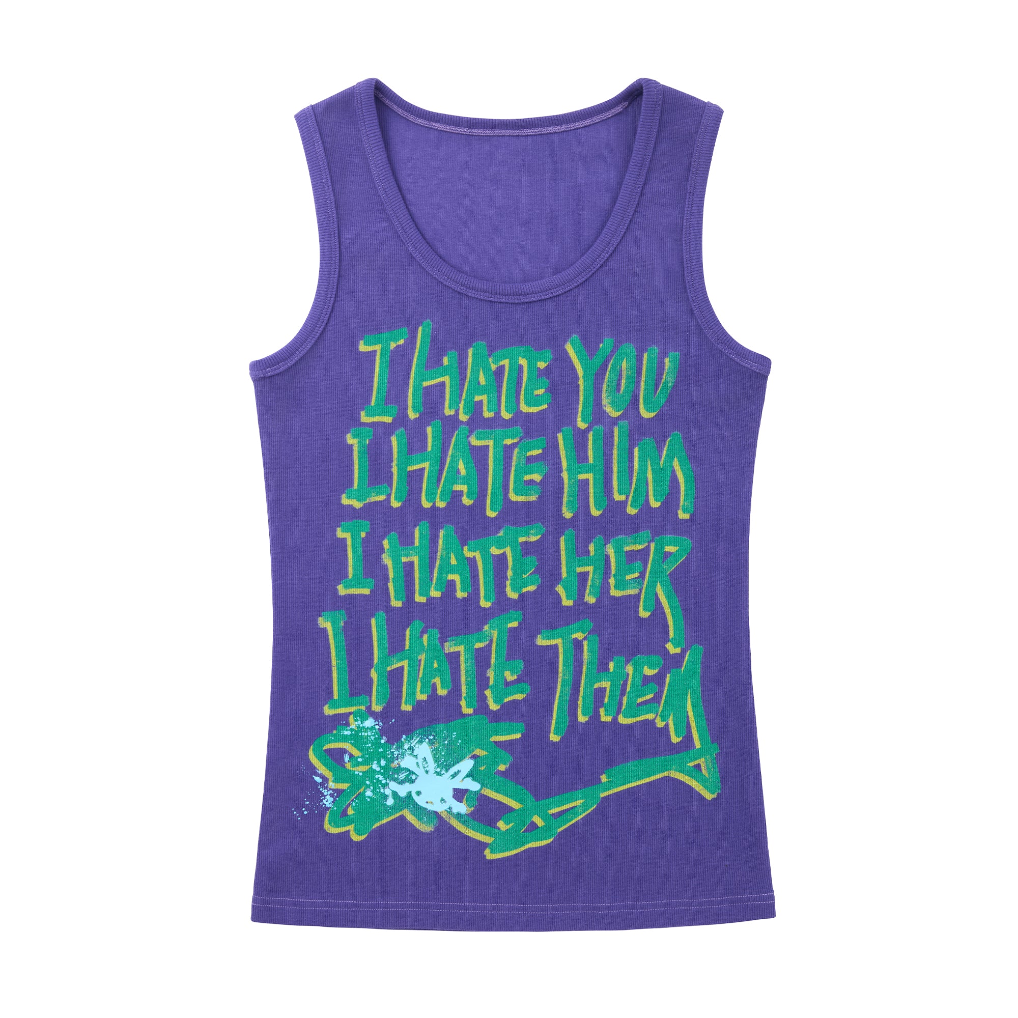「 I HATE 」 TANK TOP