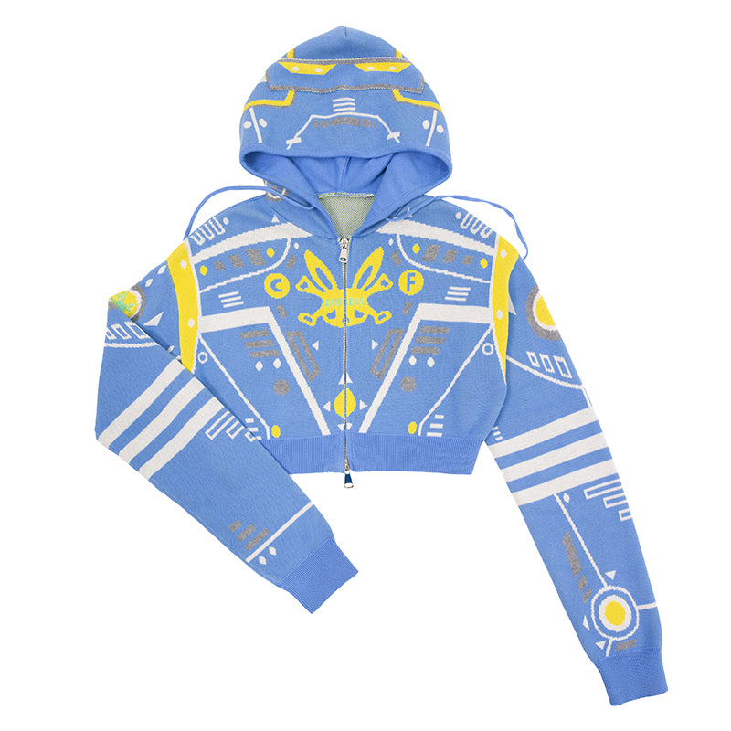 SPACE KNITTED TOP