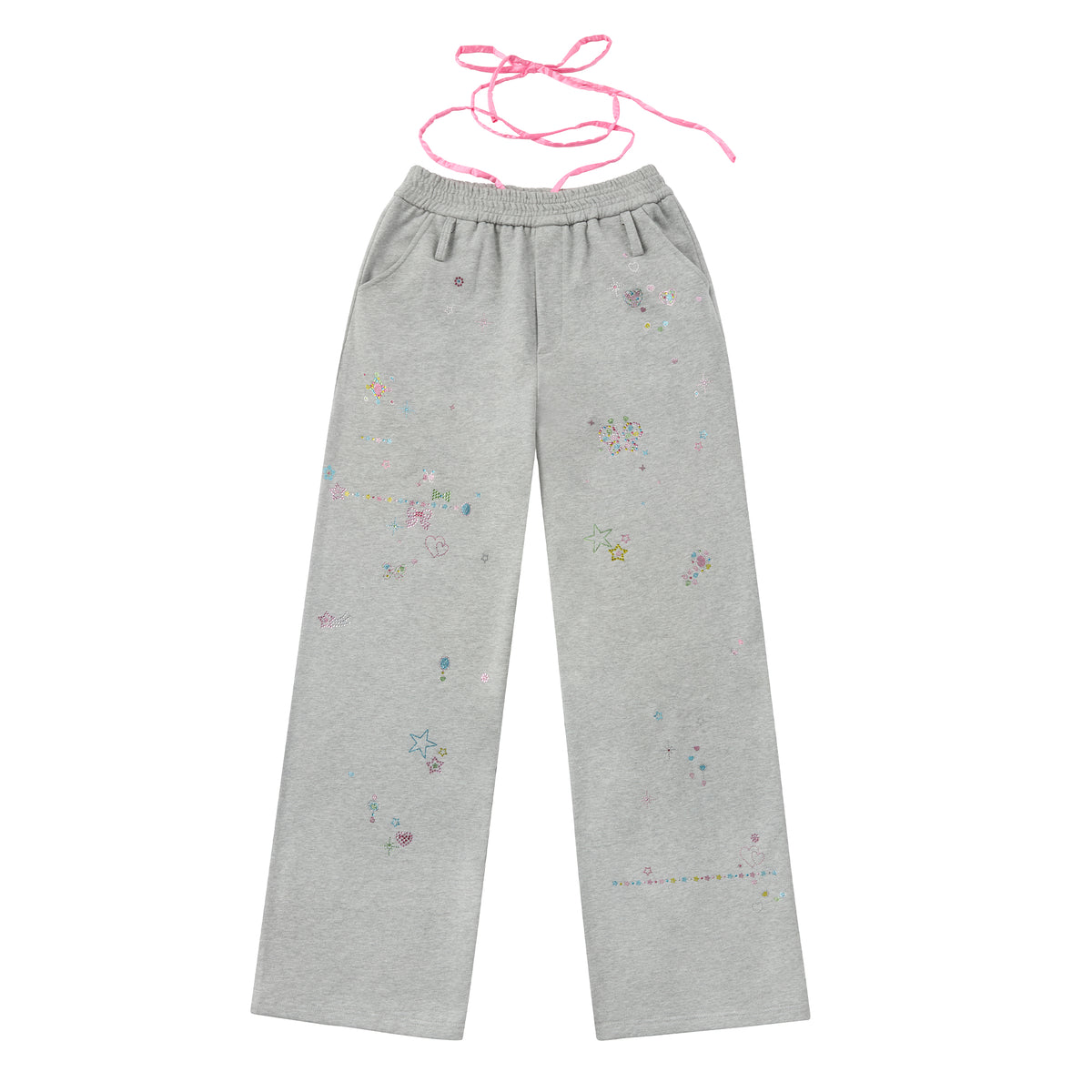 RHINESTONE SWEATPANTS