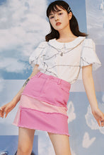 Load image into Gallery viewer, PINK DENIM SKIRT
