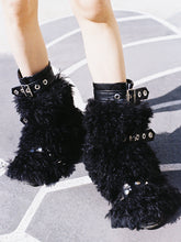 Load image into Gallery viewer, BLACK LEG WARMER
