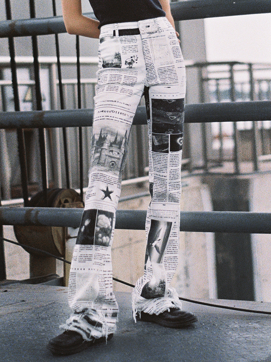 NEWSPAPER TROUSERS