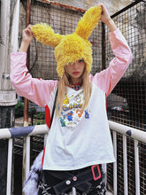 Load image into Gallery viewer, YELLOW RABBIT WIG-LIKE HAT
