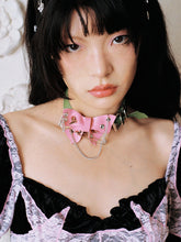 Load image into Gallery viewer, PINK BUTTERFLY CHOCKER
