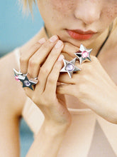 Load image into Gallery viewer, PINK STAR RING

