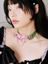Load image into Gallery viewer, PINK BUTTERFLY CHOCKER
