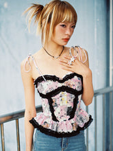 Load image into Gallery viewer, “LOVE ME ”KITTY CORSET
