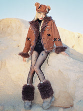 Load image into Gallery viewer, TEDDY DENIM JACKET
