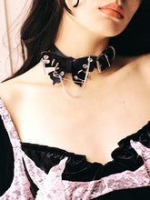 Load image into Gallery viewer, BLACK BUTTERFLY CHOCKER
