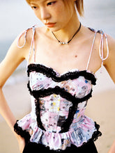Load image into Gallery viewer, “LOVE ME ”KITTY CORSET
