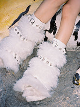 Load image into Gallery viewer, WHITE LEG WARMER
