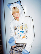 Load image into Gallery viewer, FLUFFY CAT HOODIE
