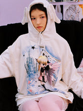 Load image into Gallery viewer, &#39;HEAVEN ANGEL&#39; PRINTED HOODIE
