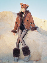 Load image into Gallery viewer, TEDDY DENIM HAT
