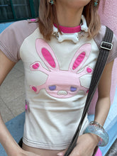 Load image into Gallery viewer, COLLAGE BUNNY BABY TEE
