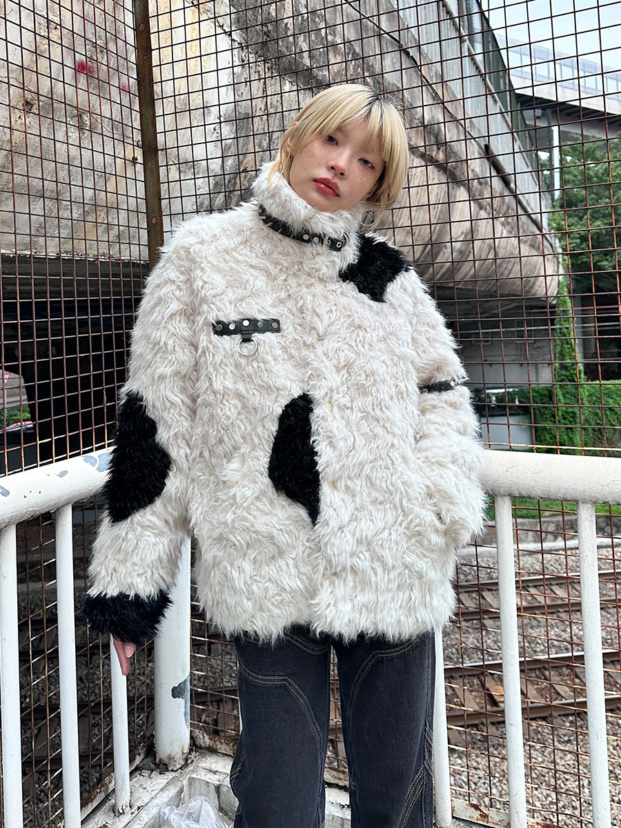 B&W PUNK BUNNY JACKET