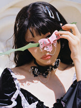 Load image into Gallery viewer, PINK BUTTERFLY CHOCKER
