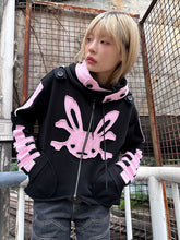 Load image into Gallery viewer, CYBORG BUNNY HOODIE
