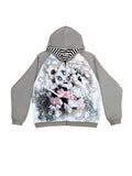 DELUSION ZIP UP HOODIE