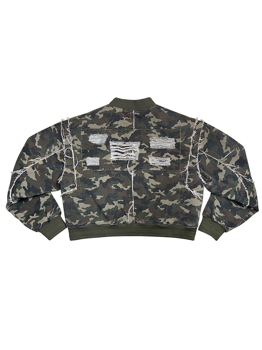 CAMOU DENIM JACKET