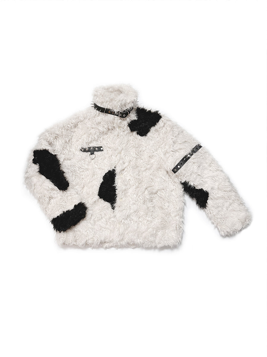B&W PUNK BUNNY JACKET