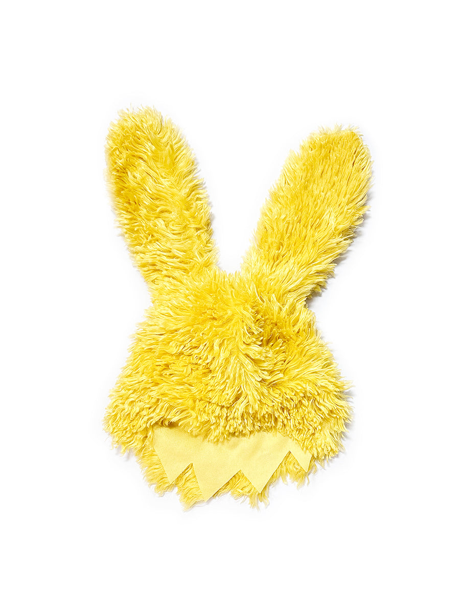 YELLOW RABBIT WIG-LIKE HAT