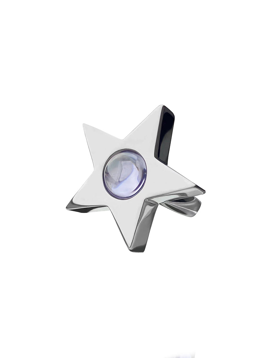 CFIERCE PURPLE STAR RING