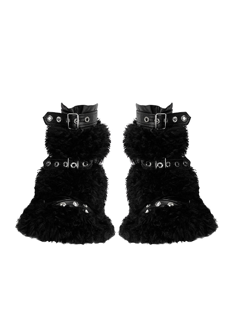 BLACK LEG WARMER
