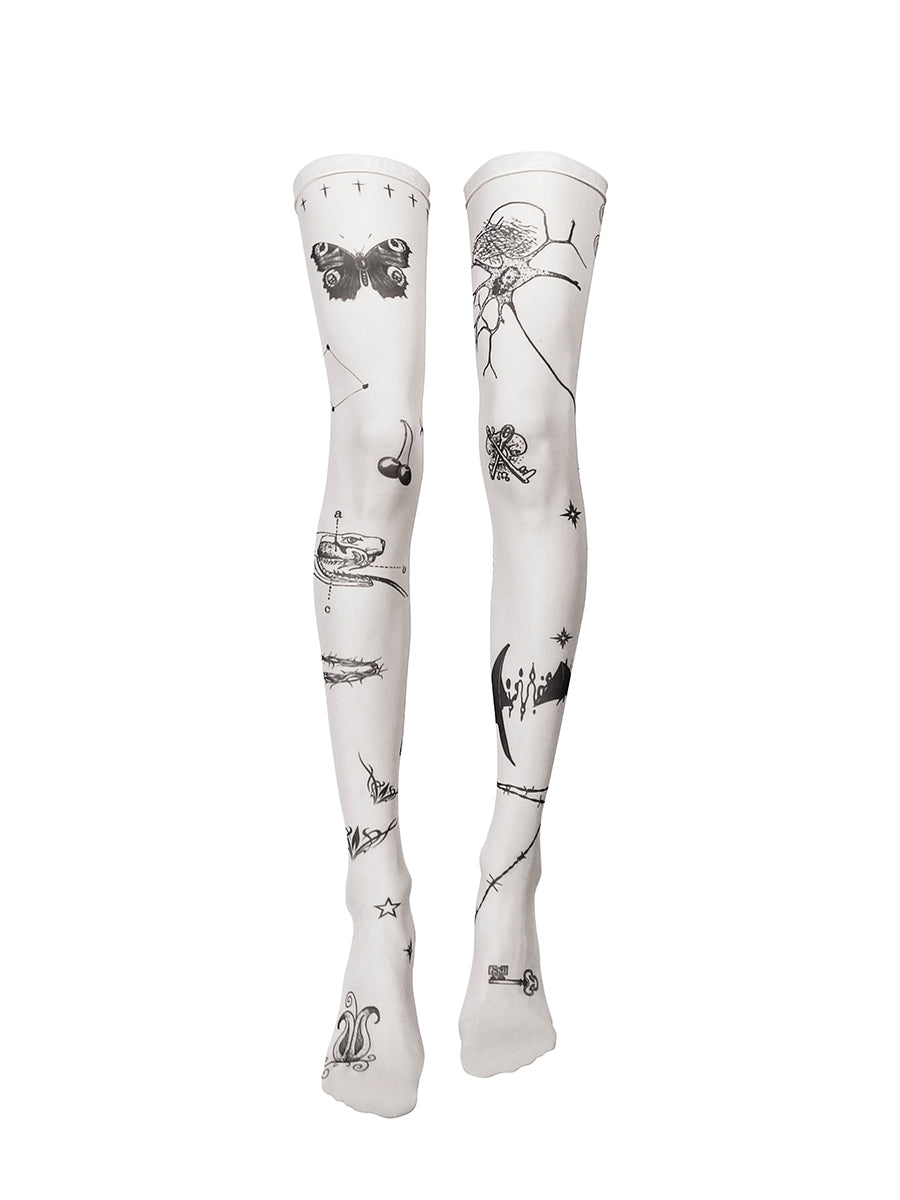 TATTO KEEN-HIGH SOCKS