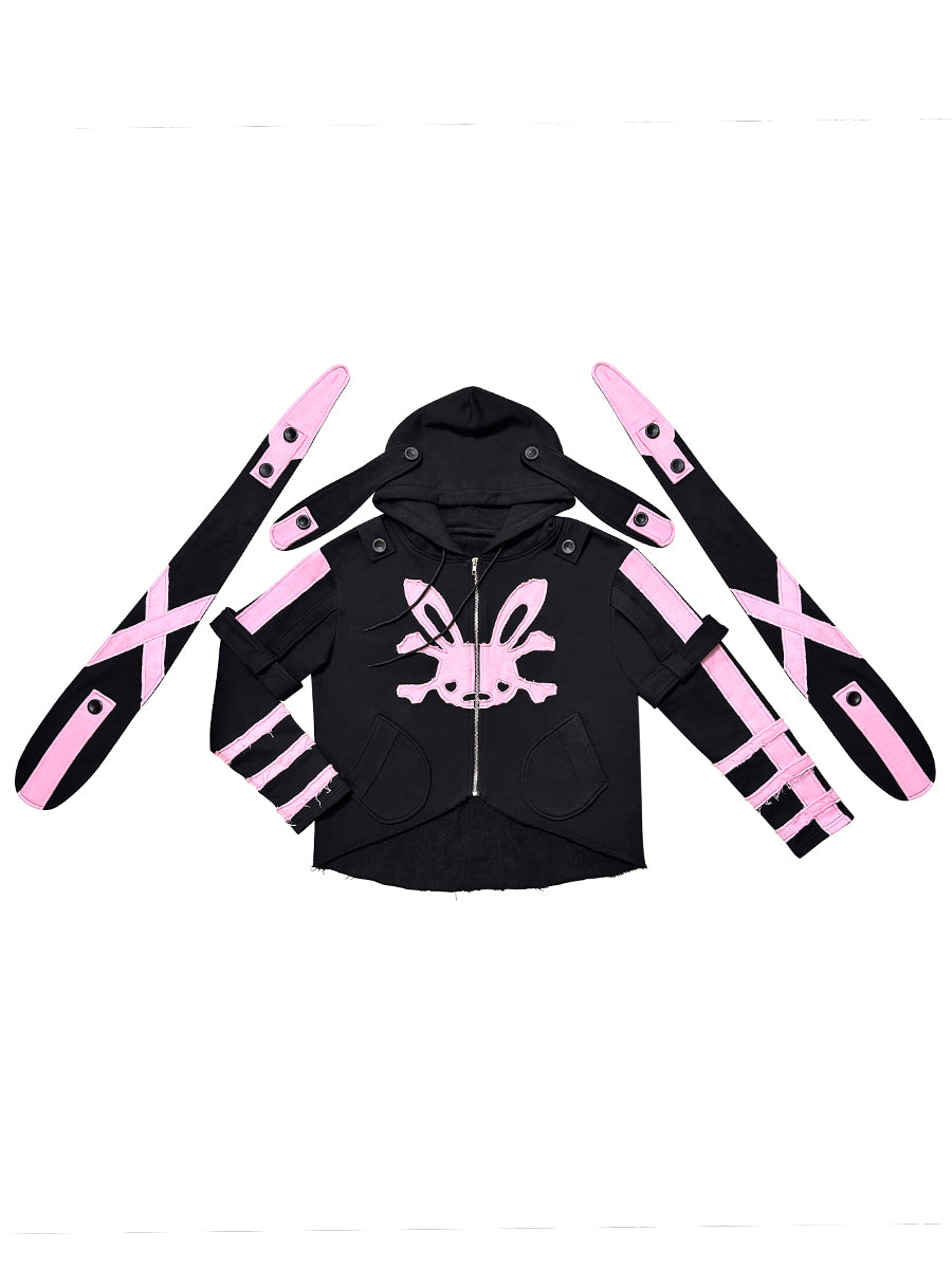 CYBORG BUNNY HOODIE
