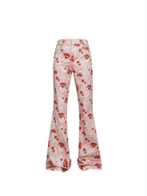 Load image into Gallery viewer, STRAWBERRY PRINT JEANS
