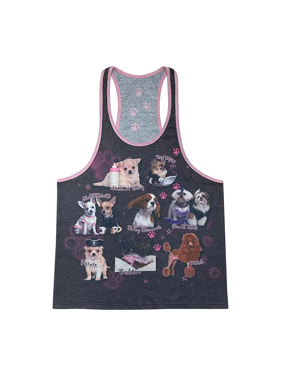 FANTASTIC LIFE LOOSE TANK TOP